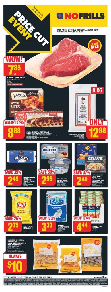 No Frills Flyer Special Deals 26 Aug 2024