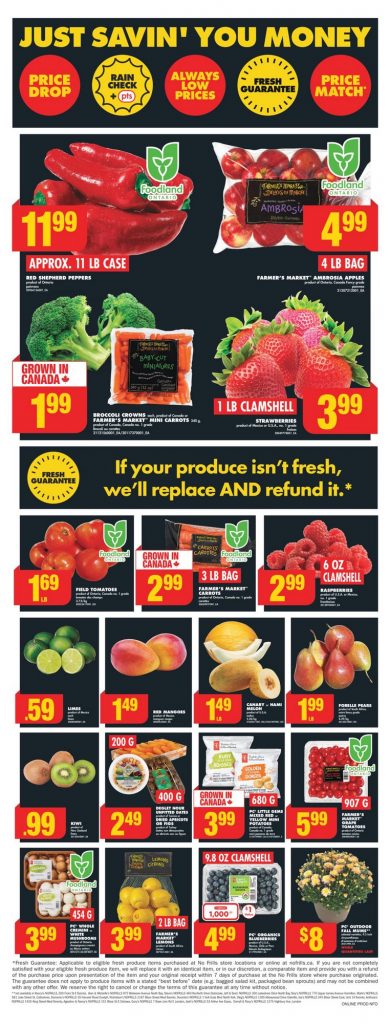 No Frills Flyer Special Deals 30 Aug 2024