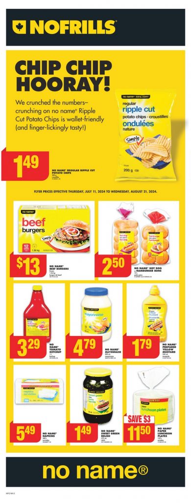 No Frills Flyer Weekly Deals 13 Aug 2024