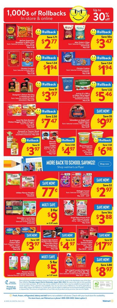 Walmart Flyer Weekly Offers 22 Aug 2024