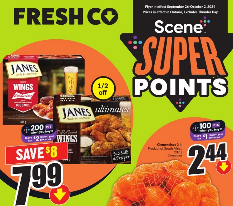 FreshCo Flyer Special Deals 25 Sept 2024 