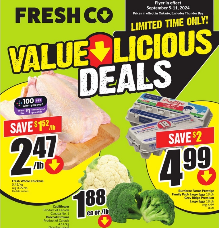 FreshCo Flyer Weekly Deals 4 Sept 2024