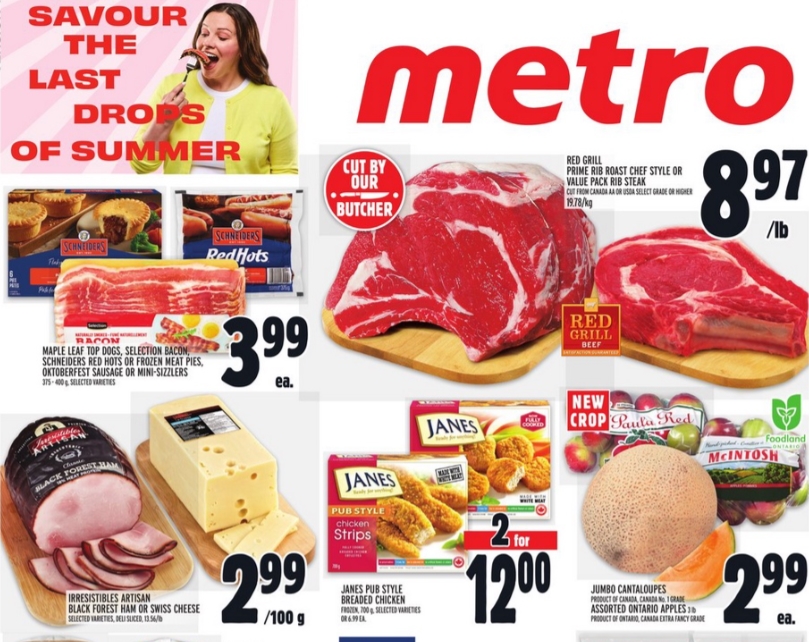 Metro Flyer Coupon Deals 3 Sept 2024