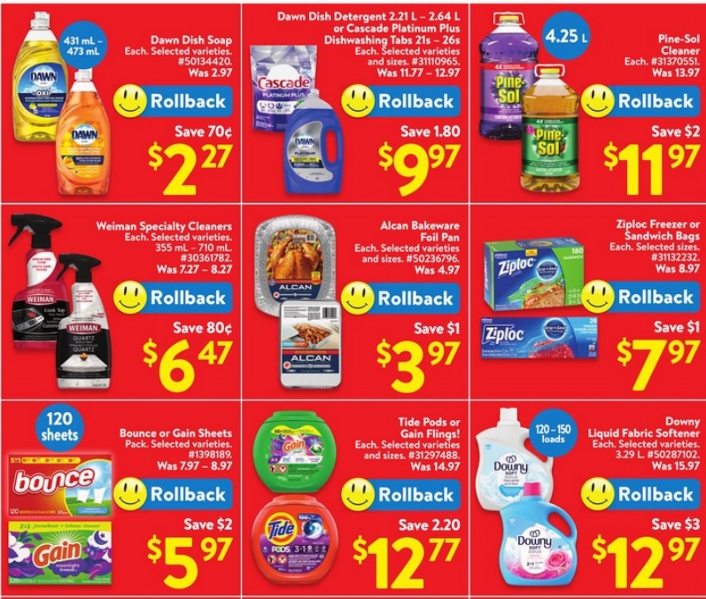 Walmart Flyer Coupon Deals 1 Oct 2024