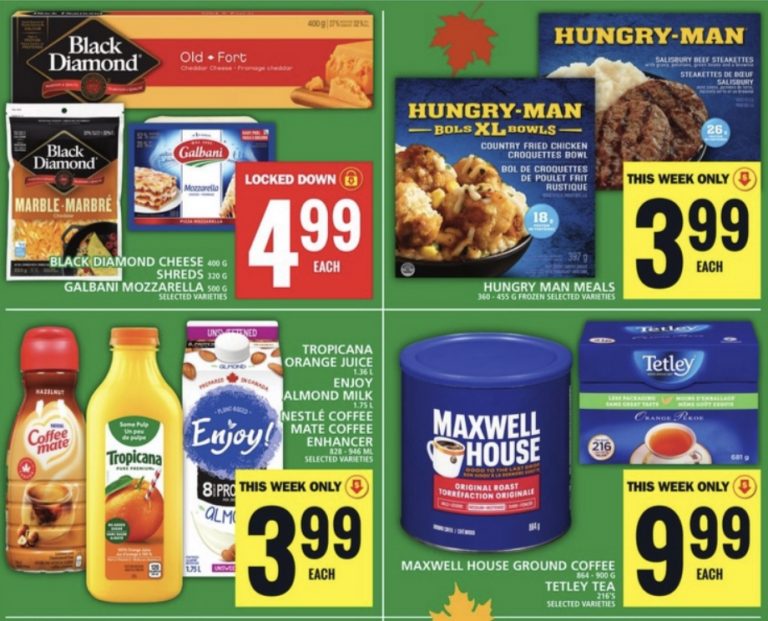 Food Basics Flyer Thanksgiving Deals 13 Oct 2024 Weeky Offers