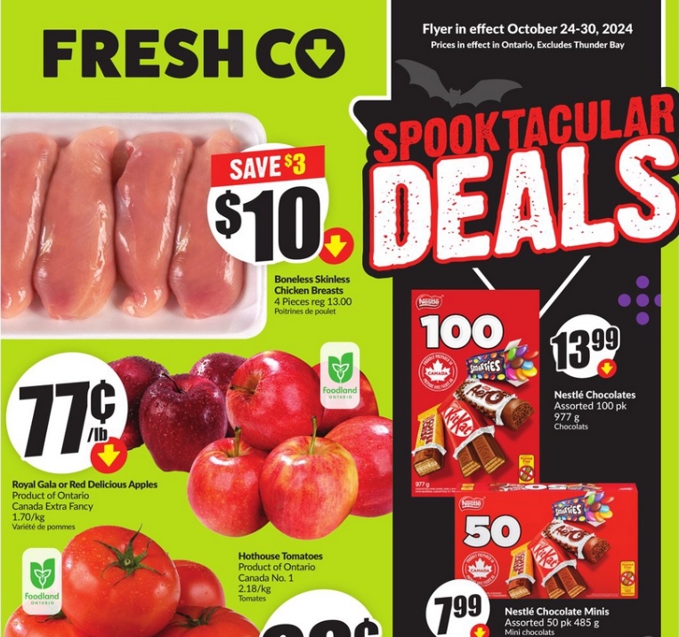 FreshCo Flyer Weekly Sales 25 Oct 2024