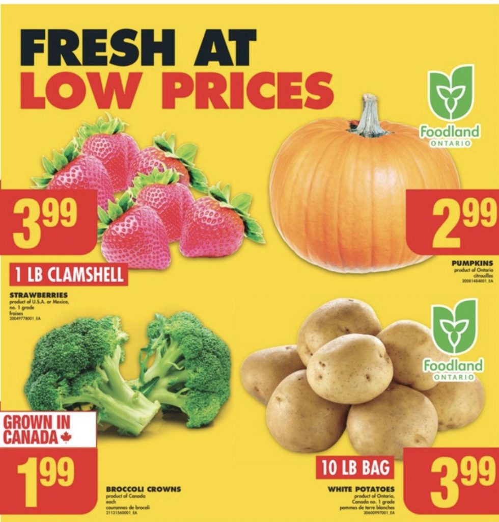 No Frills Flyer Thanksgiving Coupons 14 Oct 2024