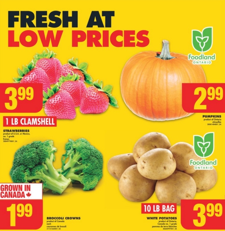 No Frills Flyer Thanksgiving Deals 10 Oct 2024