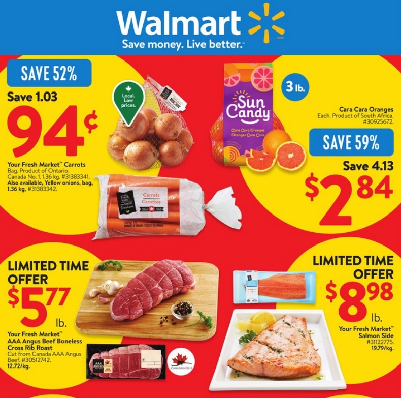 Walmart Flyer Thanksgiving Coupon 10 Oct 2024 Weekly Sale