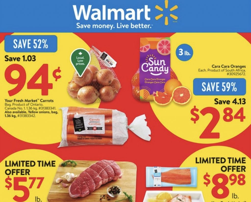 Walmart Flyer Thanksgiving Deals 11 Oct 2024