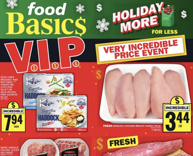 Food Basics Flyer Special Deals 22 Nov 2024 