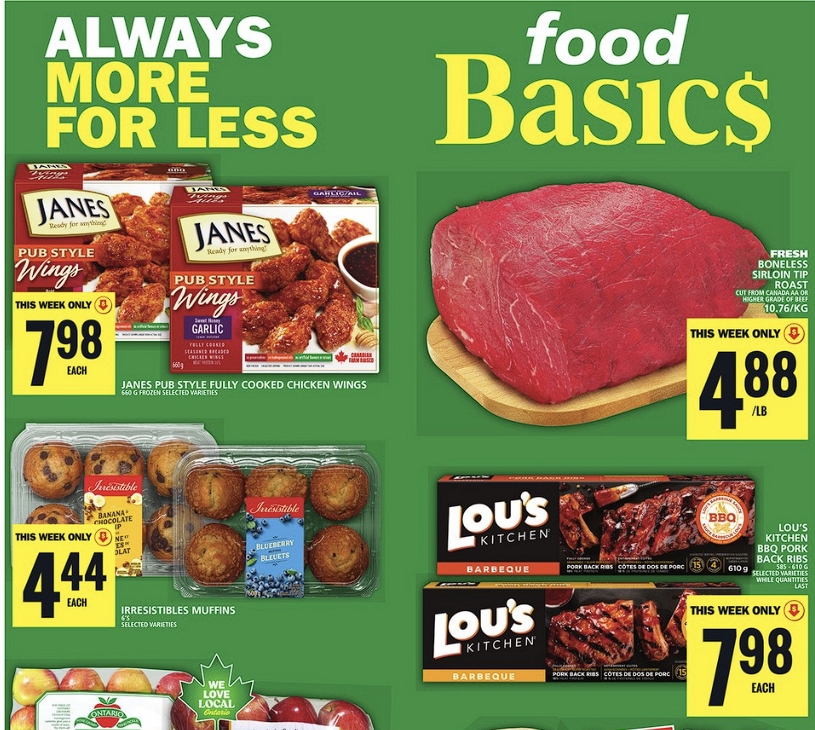 Food Basics Flyer Weekly Sales 16 Nov 2024 