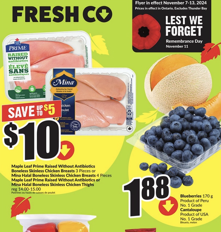 FreshCo Flyer Special Deals 12 Nov 2024