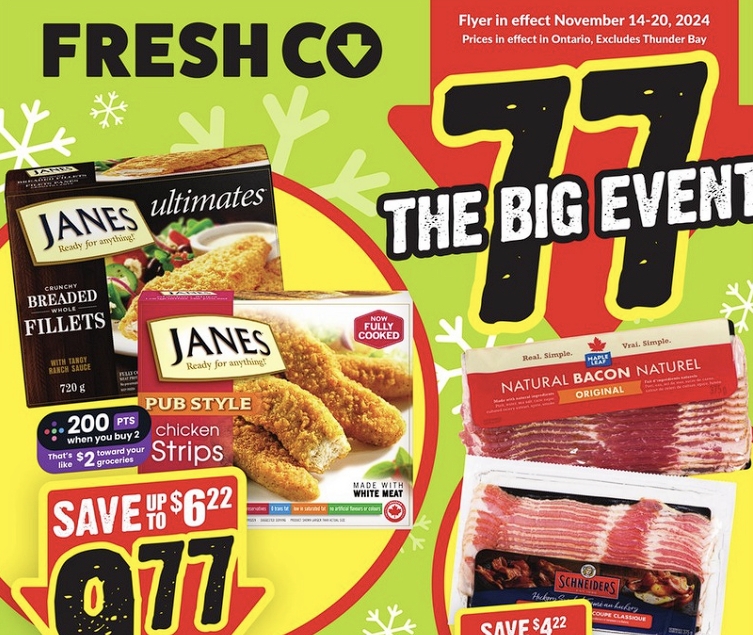 FreshCo Flyer Special Deals 16 Nov 2024 