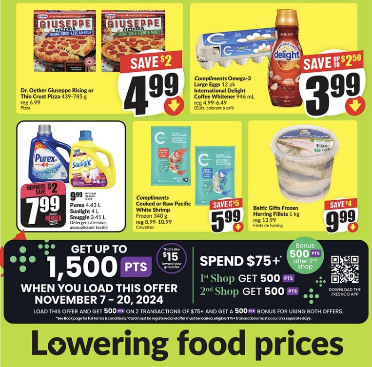 FreshCo Flyer Weekly Deals 9 Nov 2024