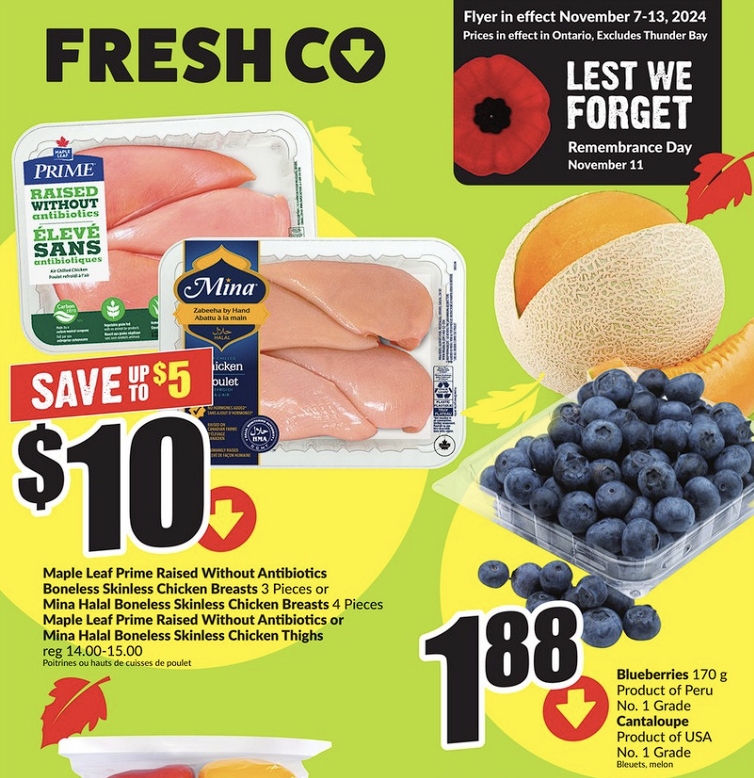 FreshCo Flyer Weekly Offers 8 Nov 2024 