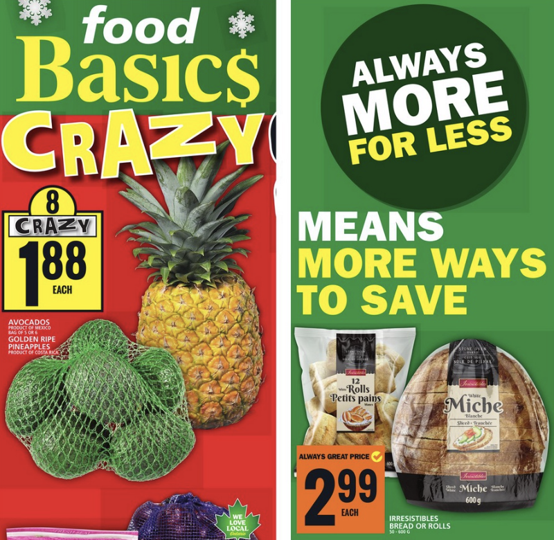 Food Basics Flyer Special Sales 13 Dec 2024 