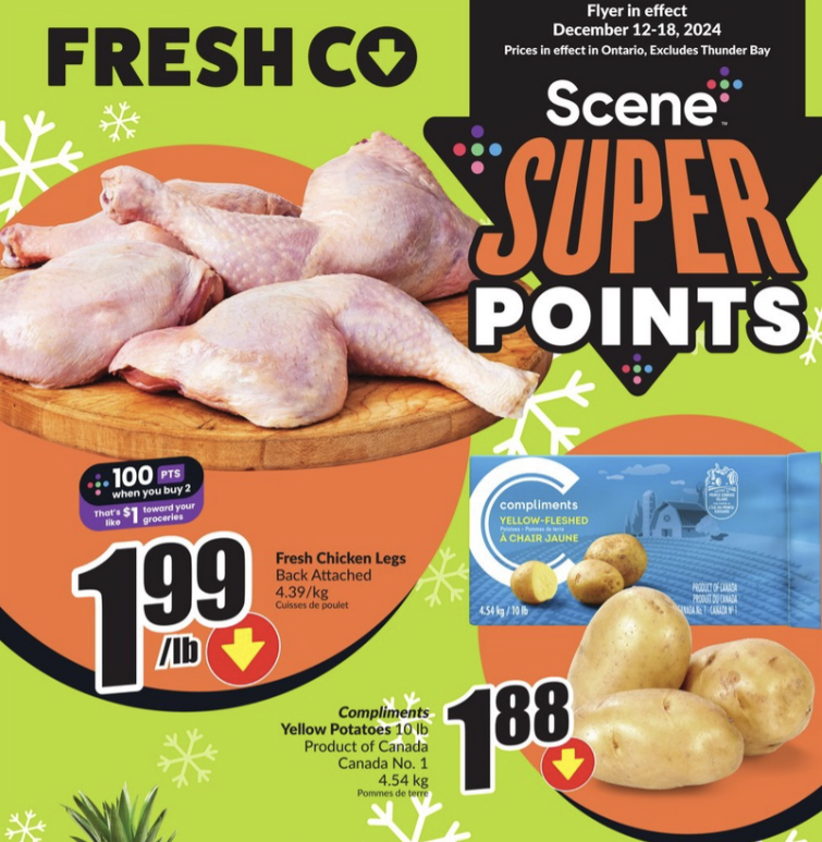 FreshCo Flyer Special Deals 13 Dec 2024