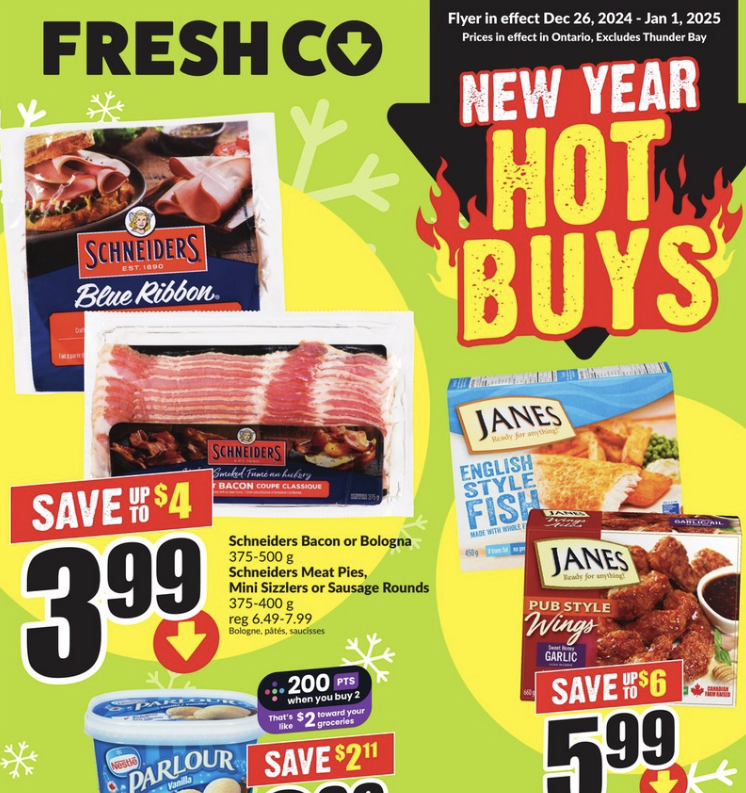 FreshCo Flyer Special Deals 31 Dec 2024