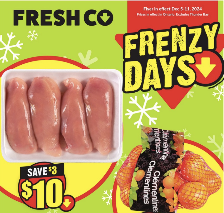 FreshCo Flyer Special Deals 7 Dec 2024