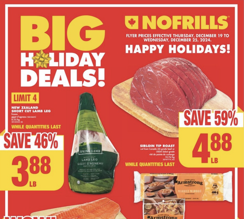 No Frills Flyer Special Offers 23 Dec 2024