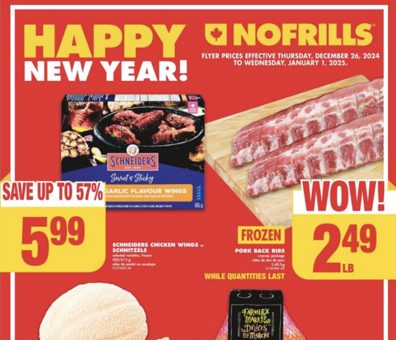 No Frills Flyer Special Offers 30 Dec 2024