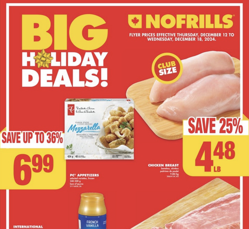 No Frills Flyer Special Sale 11 Dec 2024