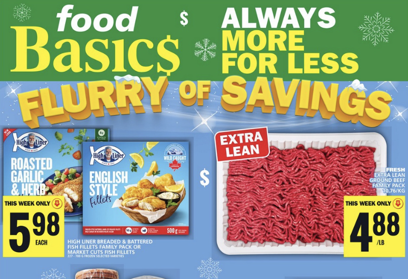 Food Basics Flyer Weekly Deals 4 Jan 2025