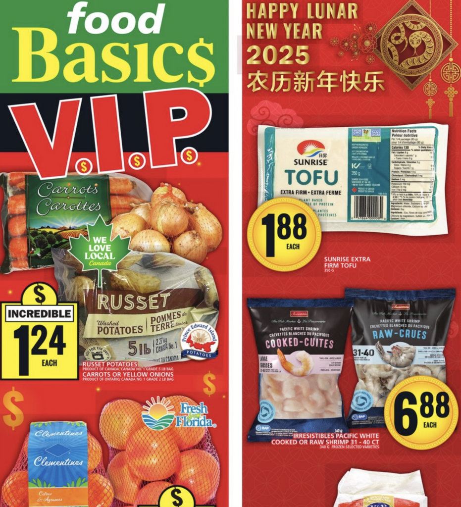 Food Basics Flyer Weekly Sales 14 Jan 2025 