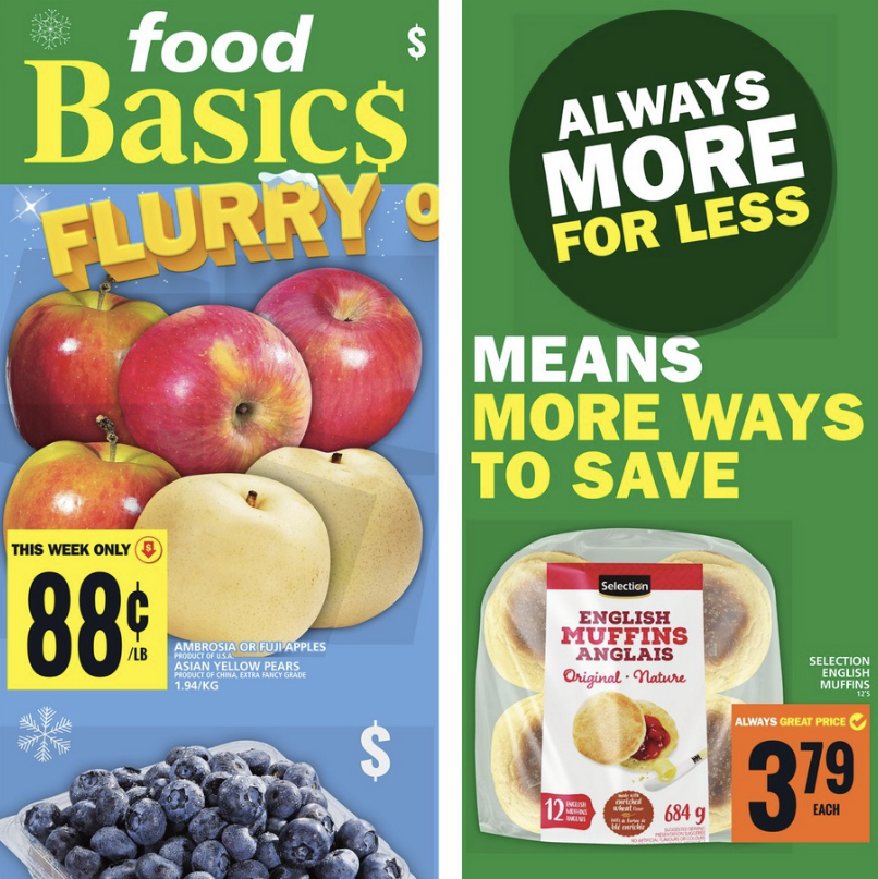 Food Basics Flyer Weekly Sales 3 Jan 2025