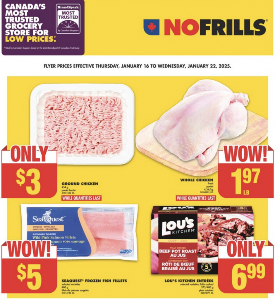 No Frills Flyer Special Deals 15 Jan 2025